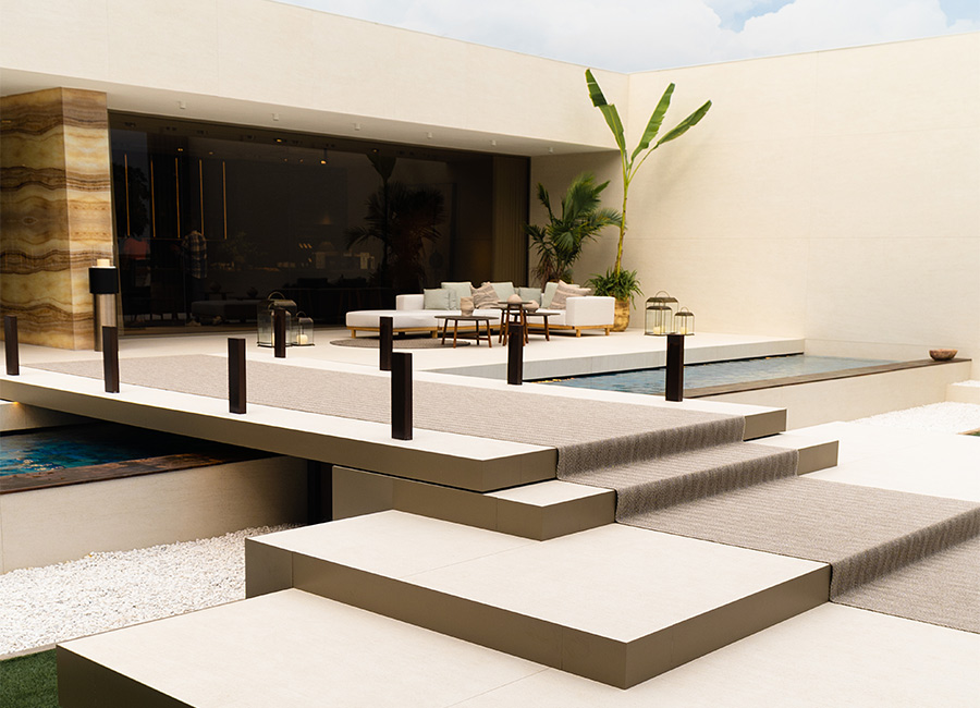 Example image as parallax background.